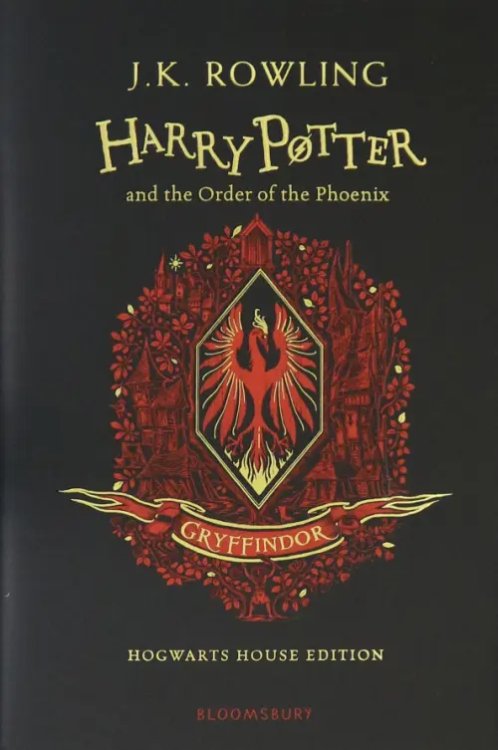 Обложка книги «Harry Potter and the Order of the Phoenix – Gryffindor Edition» — Роулинг Джоан Кэтлин, ISBN 9781526618146