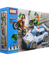 Конструктор Полиция, 158 деталей