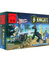 Конструктор Рыцари, 42 детали, 2 фигурки