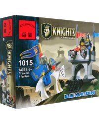 Конструктор Рыцари, 77 деталей, 3 фигурки