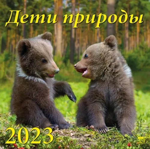Календарь настенный 300х300 Календарь на 2023 год. Дети природы