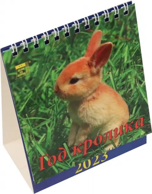 Обложка книги «Календарь на 2023 год. Год кролика»