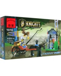 Конструктор Рыцари, 84 детали, 2 фигурки