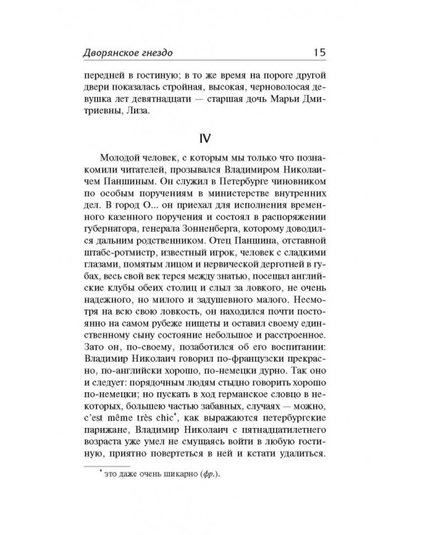 Дворянское гнездо. Рудин