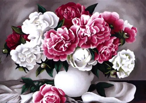 Алмазная мозаика. Когай Ж. Пионы Алмазная мозаика. Когай Ж. Пионы