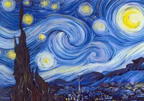 Алмазная мозаика. Звездная ночь Алмазная мозаика. Звездная ночь