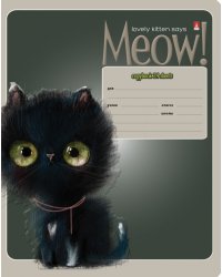Тетрадь Kitty Life, 24 листа, клетка