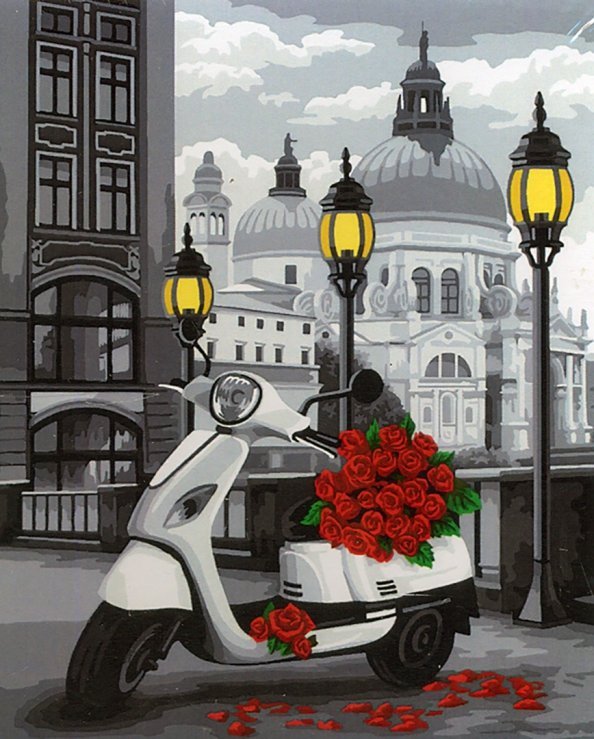 Рисование по номерам на холсте "Русская живопись" Рисование по номерам. Итальянские каникулы