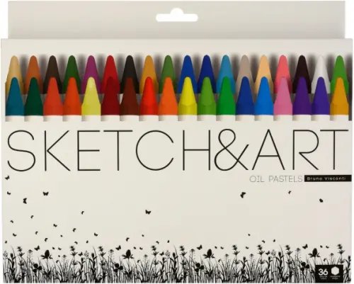 Пастель масляная Sketch&Art, 36 цветов Пастель масляная Sketch&Art, 36 цветов