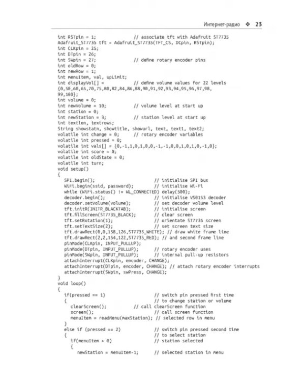Дополнительное изображение книги «Электронные проекты на основе ESP8266 и ESP32»