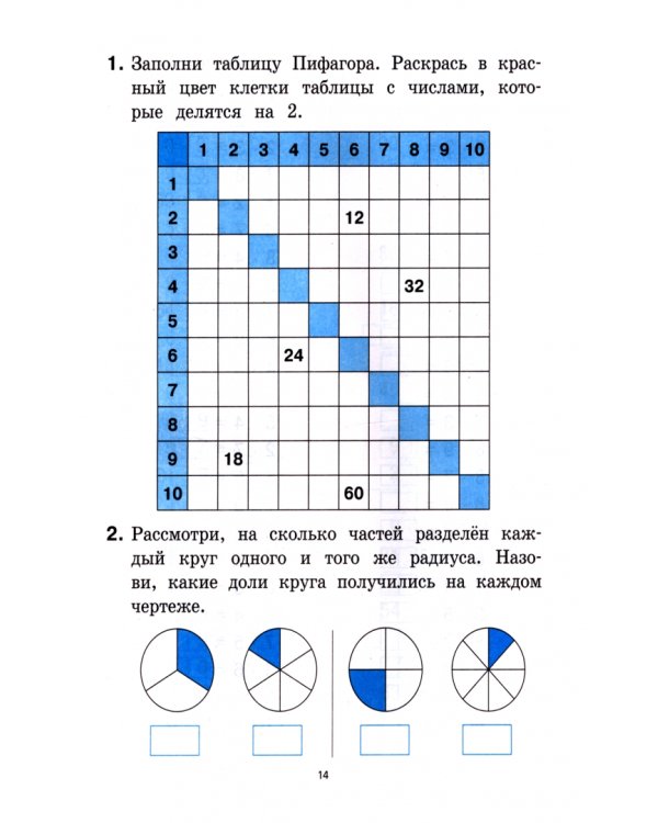 Математика. 3 класс. Тренажёр