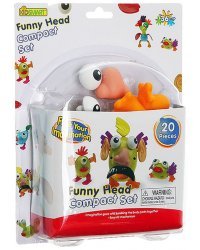 Конструктор-звери. Мир фантазий, 20 деталей