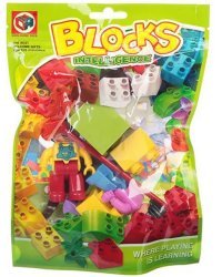 Конструктор пластиковый, 9 деталей