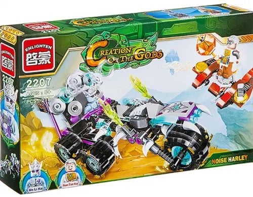 Конструктор. Шумный харлей, 210 деталей