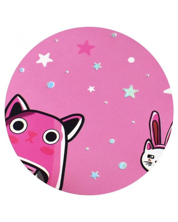 Анкета для друзей. Розовые зайцы, 128 листов, А5