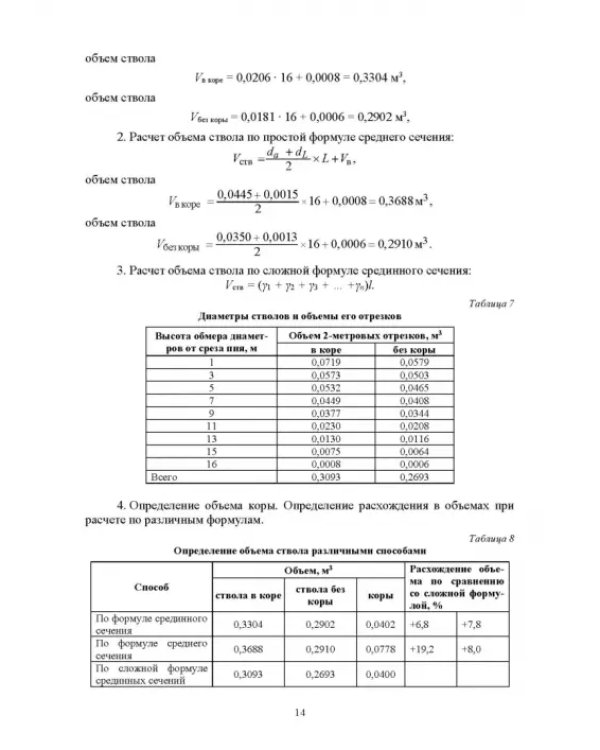 Таксация леса. Практикум. Учебное пособие для СПО