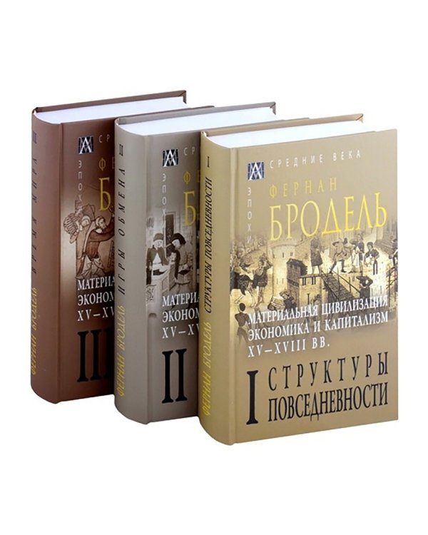 Материальная цивилизация, экономика и капитализм, XV-XVIII вв. Том 1. Структуры повседневности
