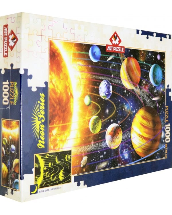 Пазл неоновый. Солнечная система, 1000 элементов