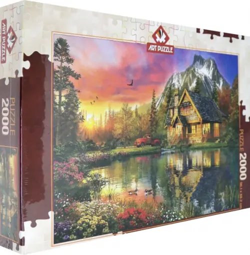 Пазлы 2000 деталей Пазл. Четыре сезона в один момент, 2000 элементов