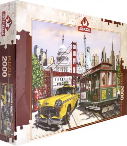 Пазл. Коллаж. США, 2000 элементов