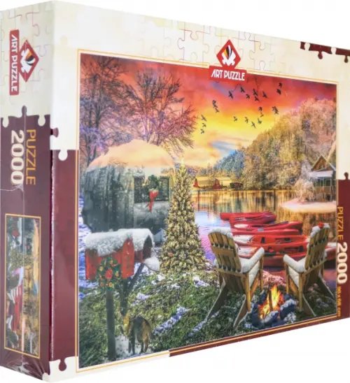 Пазлы 2000 деталей Пазл. Трейлерный лагерь, 2000 элементов