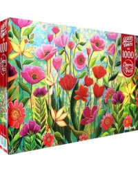 Пазл. Цветочная фантазия, 1000 элементов