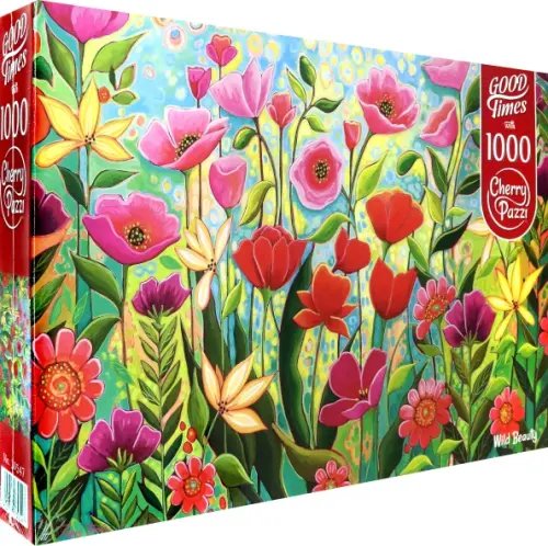 Puzzle-1000 Пазл. Цветочная фантазия, 1000 элементов