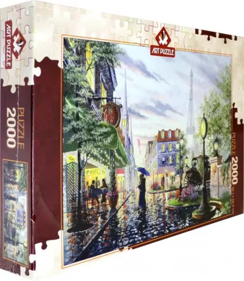 Пазлы 2000 деталей Пазл. Летний дождь. Париж, 2000 элементов