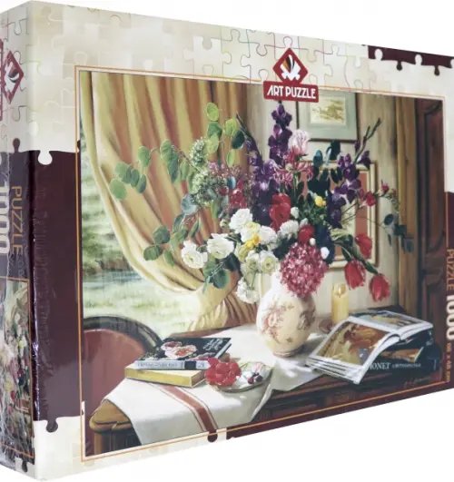 Пазлы 1000 деталей Пазл. Уголок творчества, 1000 элементов