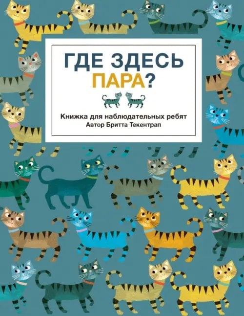 Книжка для наблюдательных ребят. Бритта Текентрап Где здесь пара?