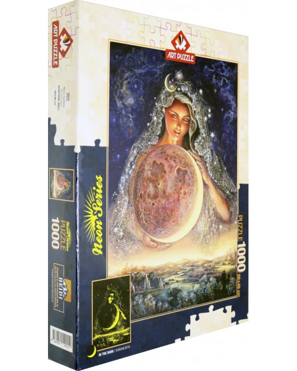 Пазл неоновый. Богиня Луны, 1000 элементов