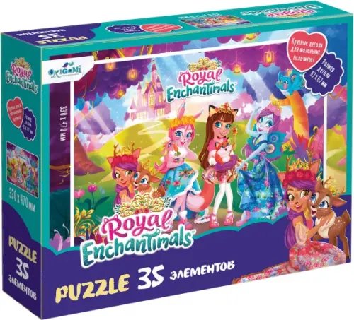 Энчантималс Энчантималс. Пазл-35 гигантский Бальная история