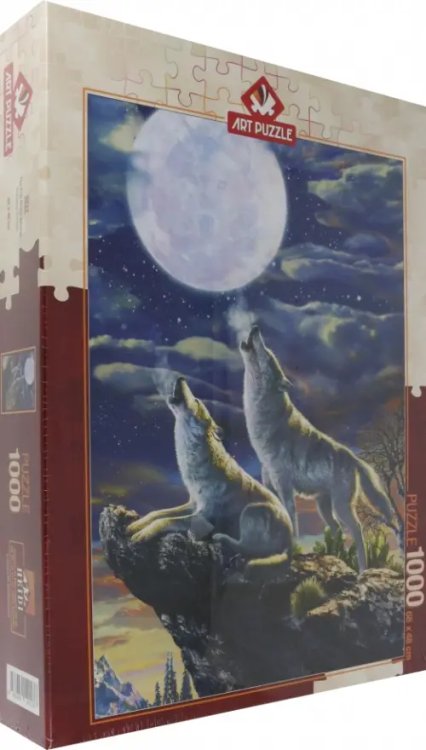 Пазл. Волки полнолуния, 1000 элементов