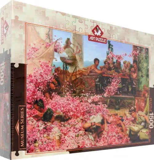 Пазлы 1500 деталей Пазл. Розы Гелиогабала, 1500 элементов