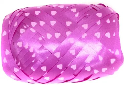 Банты Лента 5 мм х 10 м, кокон, розовая