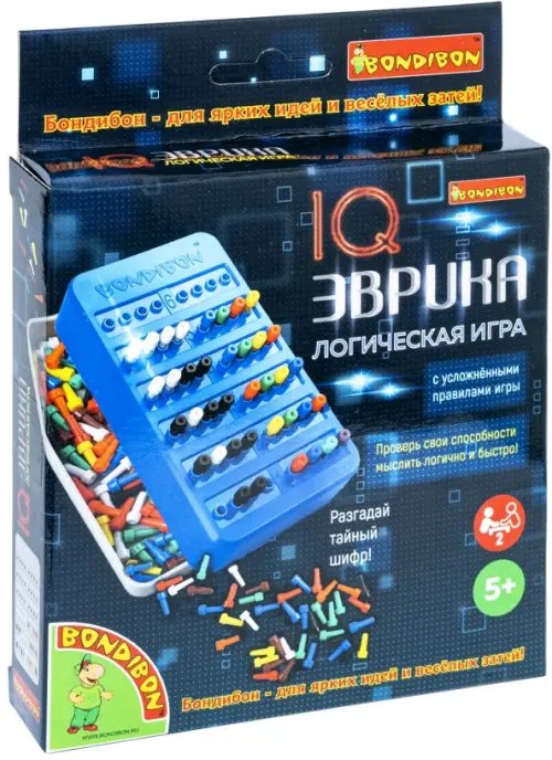 IQ логические игры Bondibon Smartgames Игра логическая IQ Эврика премиум-издание