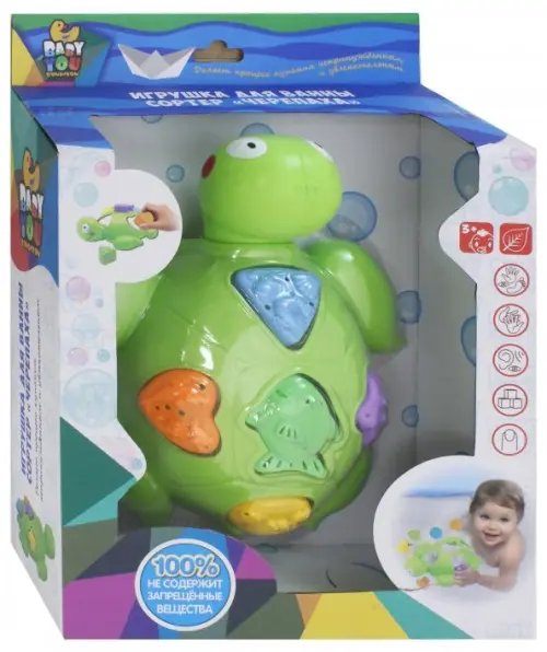 Игрушки для ванной Bondibon Игрушка Сортер Черепаха