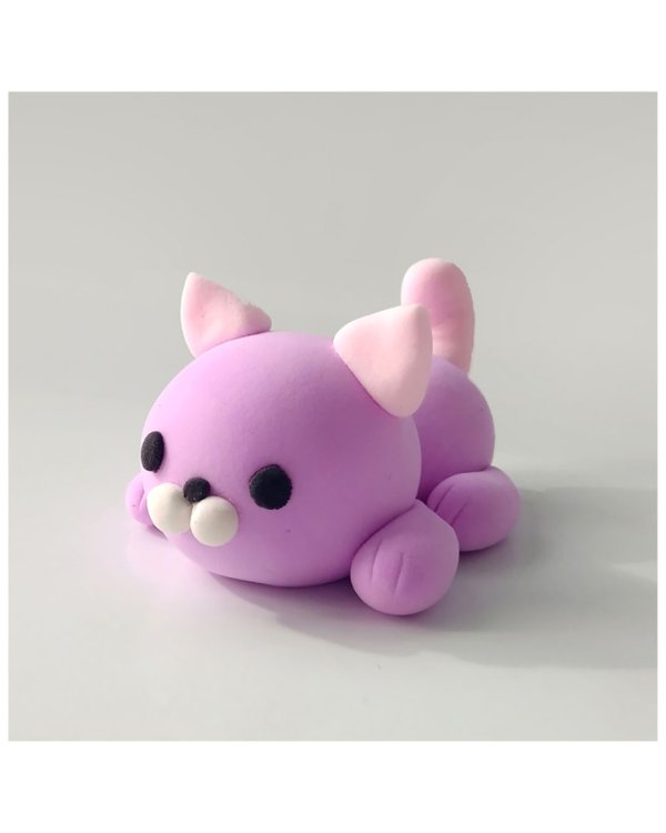 Набор для лепки из легкого пластилина Котенок