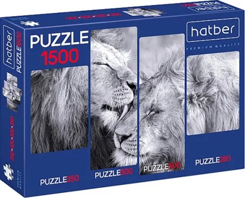 Puzzle-1500 Львиное царство