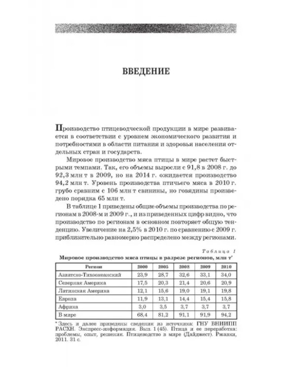 Товароведение и экспертиза мяса птицы, яиц и продуктов их переработки. Качество и безопасность