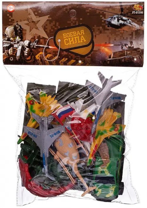 Игровой военный набор Боевая сила, 22 предмета