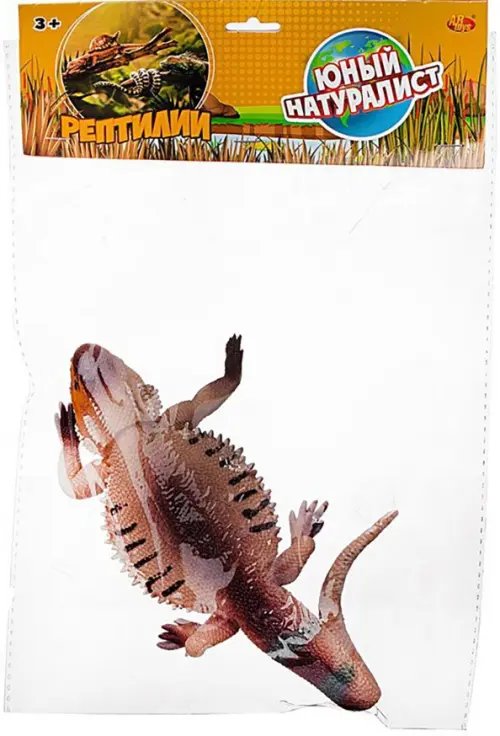 Фигурка Ящерица, песочно-коричневая Фигурка Ящерица, песочно-коричневая