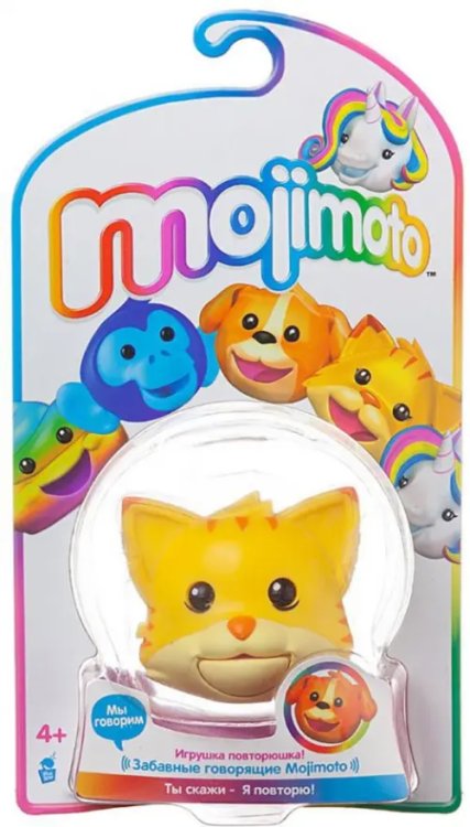 Кошка интерактивная Mojimoto, с эффектом повторения фраз Кошка интерактивная Mojimoto, с эффектом повторения фраз
