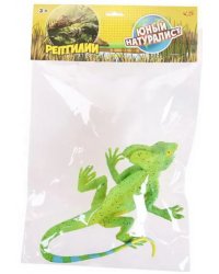 Фигурка Хамелеон, ярко-зеленый