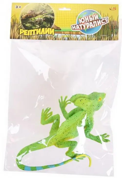 Фигурка Хамелеон, ярко-зеленый Фигурка Хамелеон, ярко-зеленый