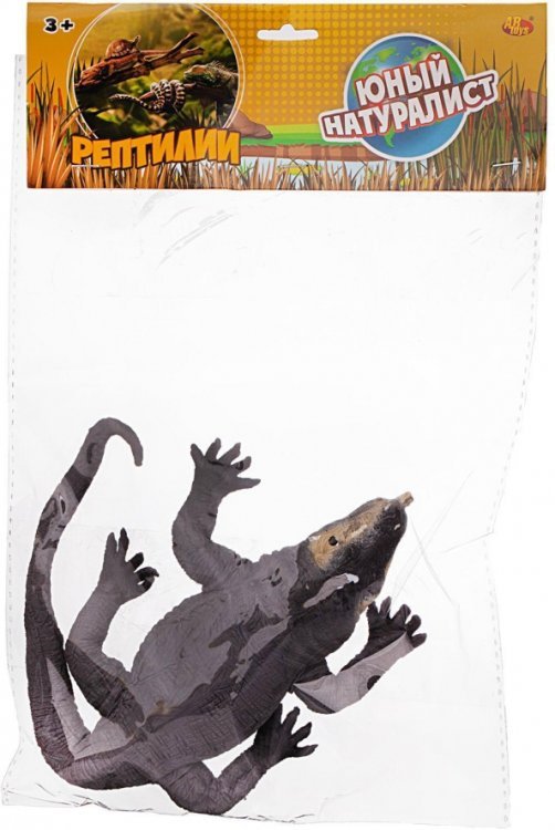 Фигурка Варан, темно-серый Фигурка Варан, темно-серый