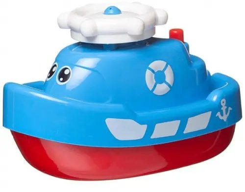 Веселое купание. Кораблик голубой