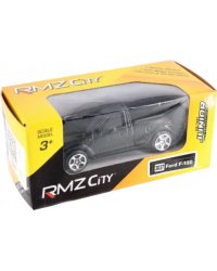 Машина металлическая Ford F150 2018, 1/64, черная