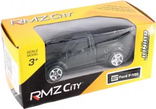 Машина металлическая Ford F150 2018, 1/64, черная