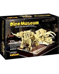 Конструктор Скелет Трицераптора, 173 детали